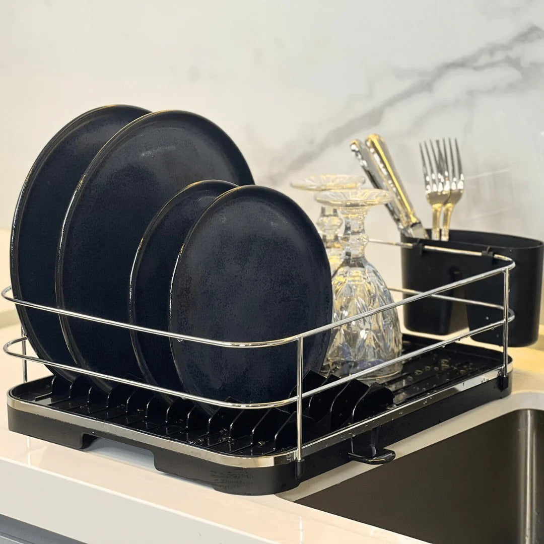 DryRack Pro™ | Escurridor de Platos Premium